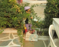 Eine kleine Statue