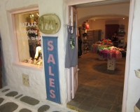 Shopping in Paros.